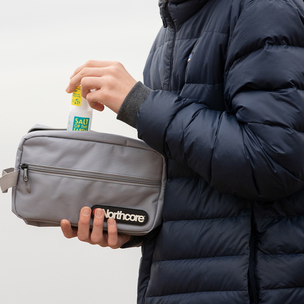2026 Northcore Wash & Gear Bag NOCO146 - Light Grey